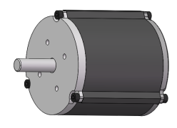60mm 24V Inner rotor Brushless motor 900rpm 0.55Nm 55W