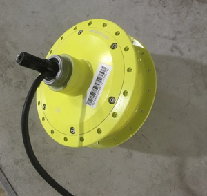 160mm 36V Hub motor 250rpm Max torque 20Nm 180W