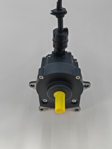 118mm 24V Worm Gear Motor 3500rpm 0.6Nm 220W