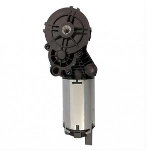 43mm 12V Worm Gear Brushed Motor 18rpm 2.0Nm 5.5W