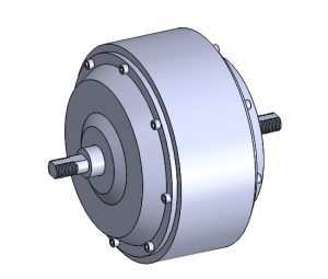 185mm 48VDC Hub motor 600W